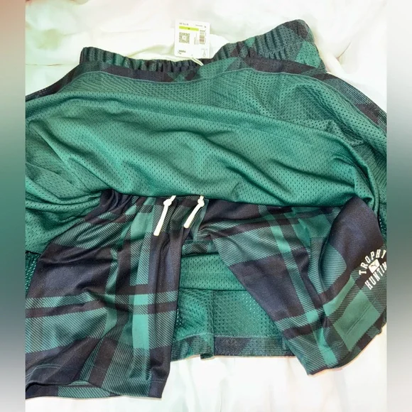 🎾 2pc SET PUMA x TROPHY HUNTING SKIRT w Pockets & BIKER Shorts- MALACHITE